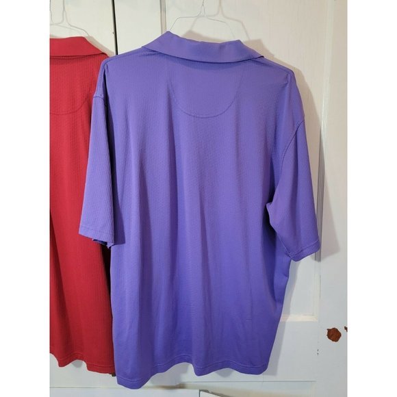 :Lot of 2 XL Golf‎ Lone Cypress Red Purple Polos - Picture 7 of 8
